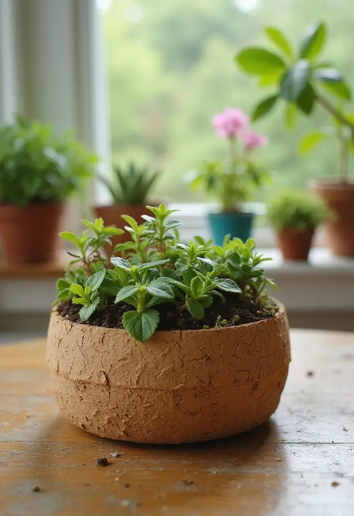 25 DIY Garden Bed Raised Designs for Efficient Growing - 20. Cork Planters