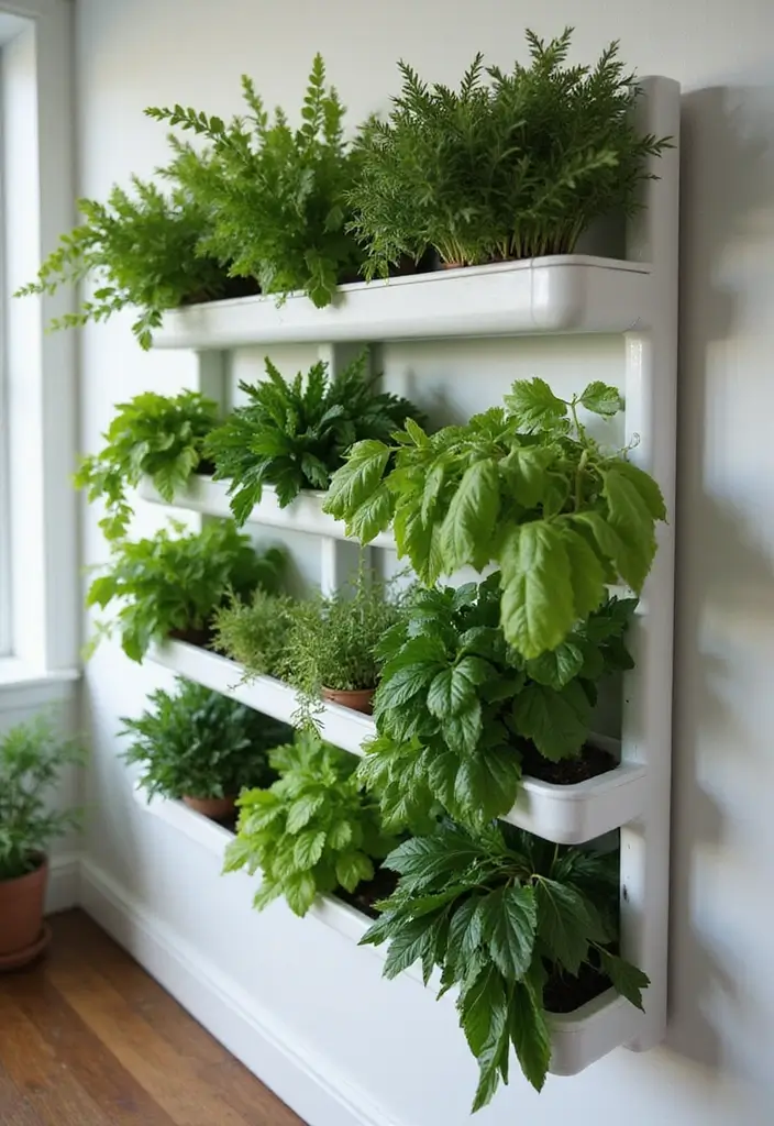 25 DIY Garden Bed Raised Designs for Efficient Growing - 3. Vertical Hydroponic Systems