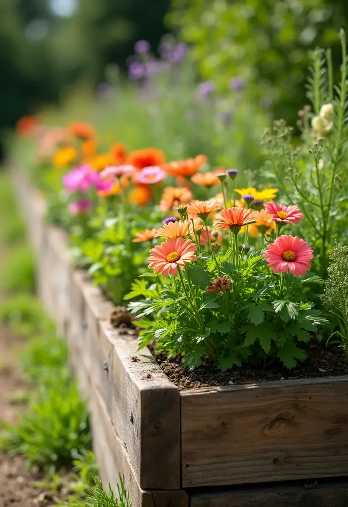 25 DIY Pallet Garden Boxes That Are Easy and Sustainable - 25. Pallet Trough Planter