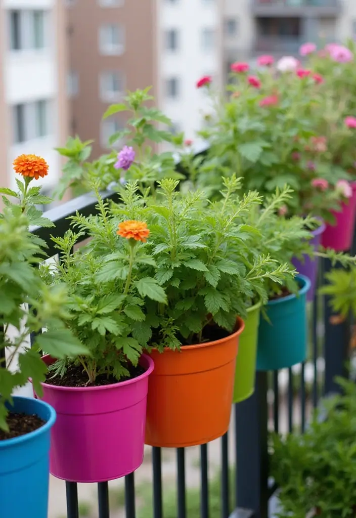 25 DIY Raised Garden Bed Cheap Easy Ways to Grow Fresh Vegetables - 8. Hanging Planters
