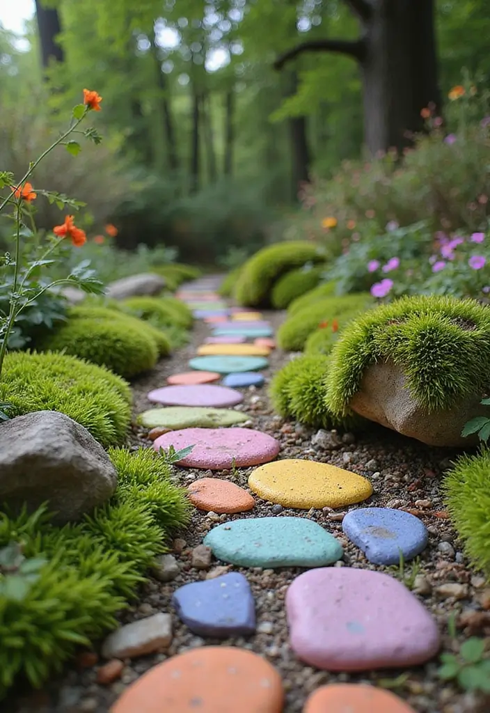 25 Fairy Garden Accessories DIY Creations You’ll Want to Make - 4. Whimsical Garden Pathway
