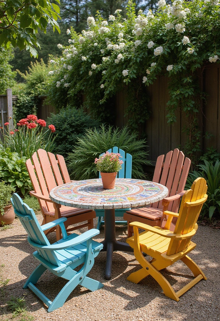 25 Garden Art DIY Whimsical Creations That Bring Joy - 25. Creative Garden Furniture