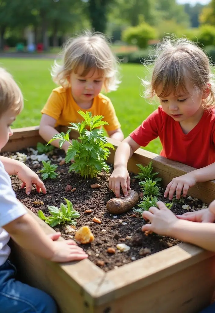 25 Garden Crafts for Toddlers: Easy and Fun Outdoor Activities - 10. Sensory Garden Boxes