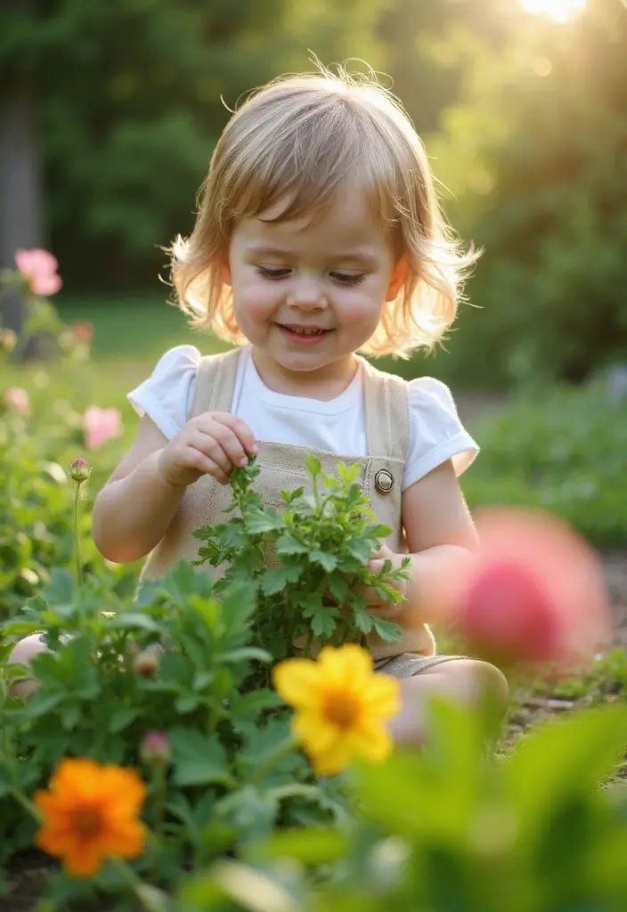 25 Garden Crafts for Toddlers: Easy and Fun Outdoor Activities - 15. Herb Scavenger Hunt