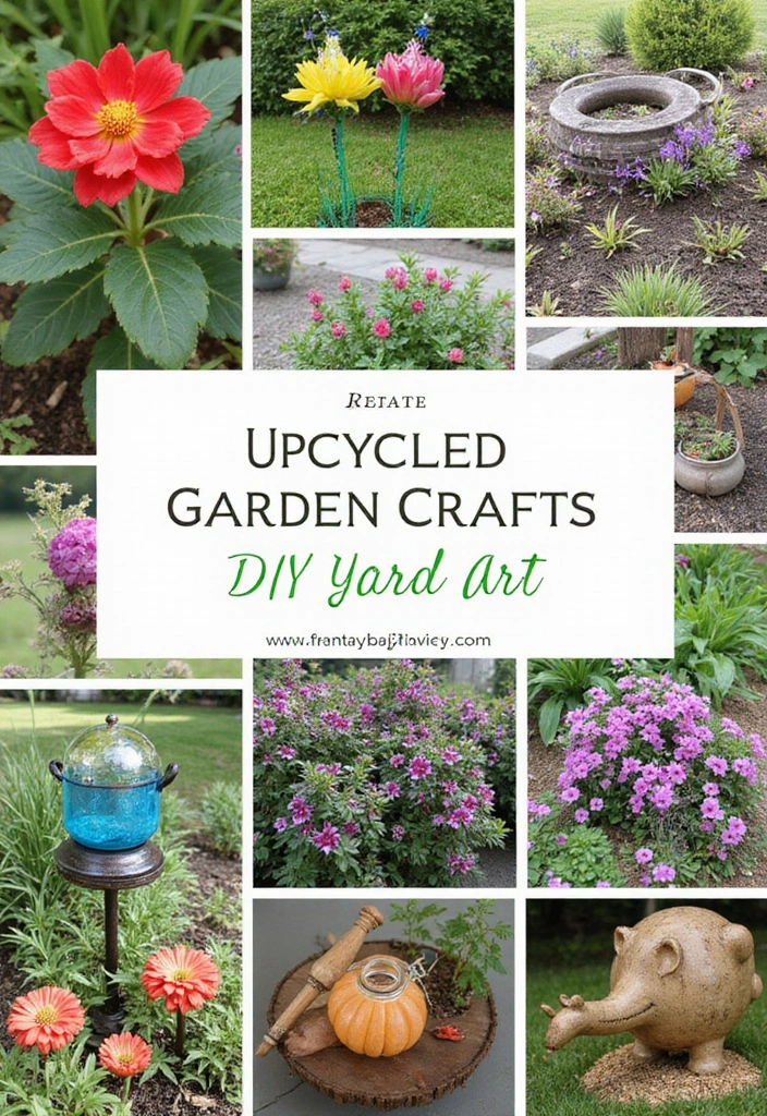 25 Stunning Garden Crafts DIY Yard Art Projects Using Recycled Materials - Conclusion