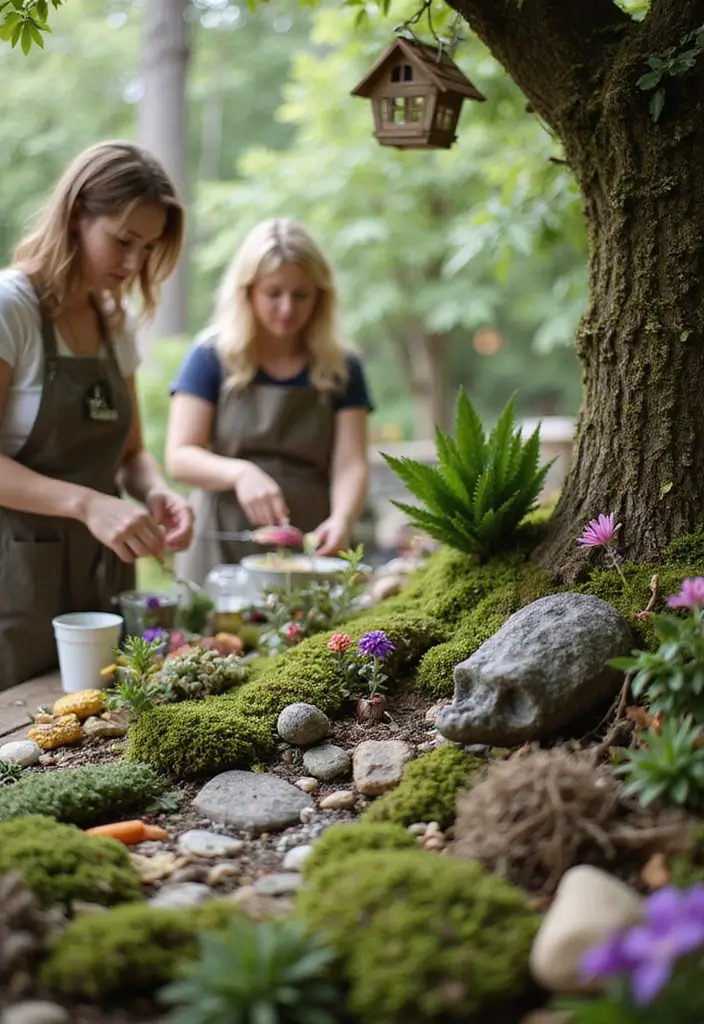 27 DIY Fairy Garden Ideas Homemade How to Make Enchanting Mini Worlds - 20. Fairy Garden Workshops