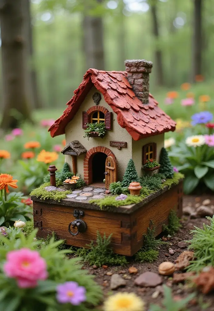 27 Fairy Garden Houses DIY Projects That Spark Imagination - 26. Musical Fairy House