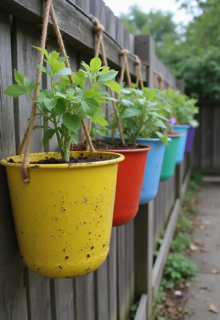 27 Garden DIY Decoration Ideas for Creative Homeowners - 26. Recycled Plastic Bottle Planters
