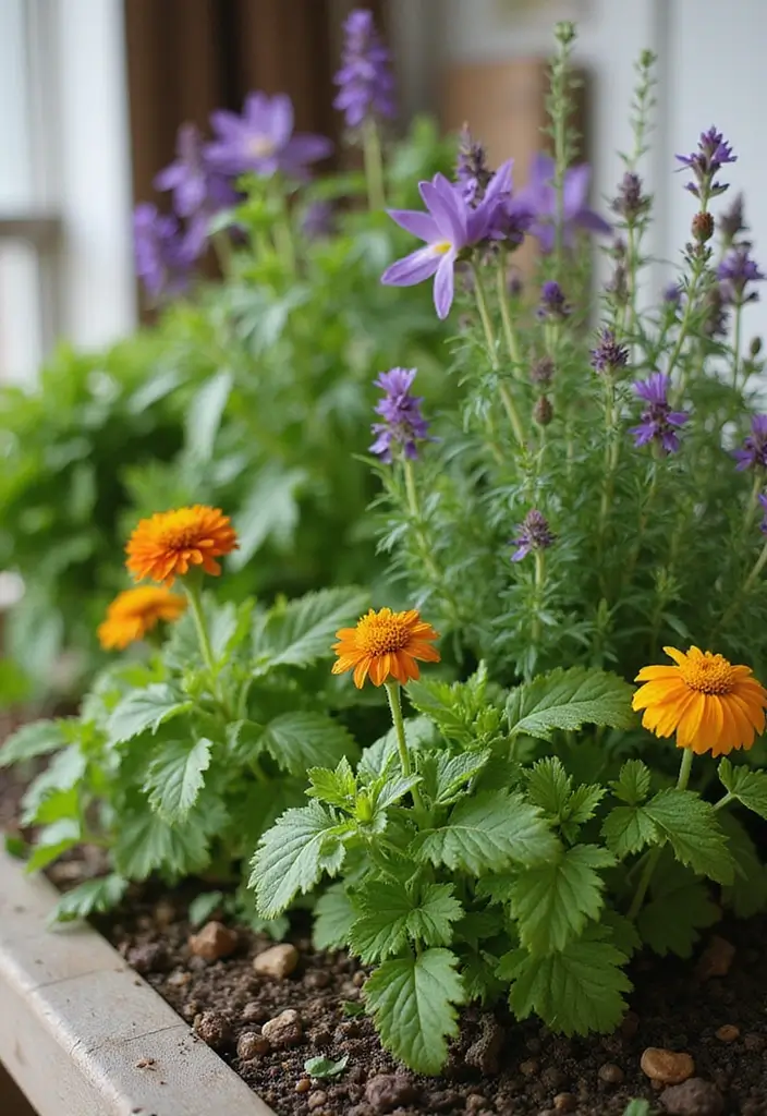 27 Indoor Herb Garden DIY Kitchens Full of Fresh Flavor - 18. Herb Garden with a Twist