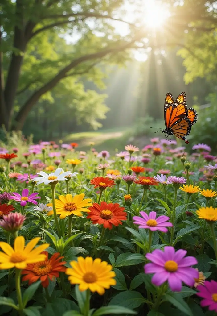 27 Pallet Raised Garden Bed DIY Projects You Can Try This Weekend - 11. Pallet Butterfly Garden