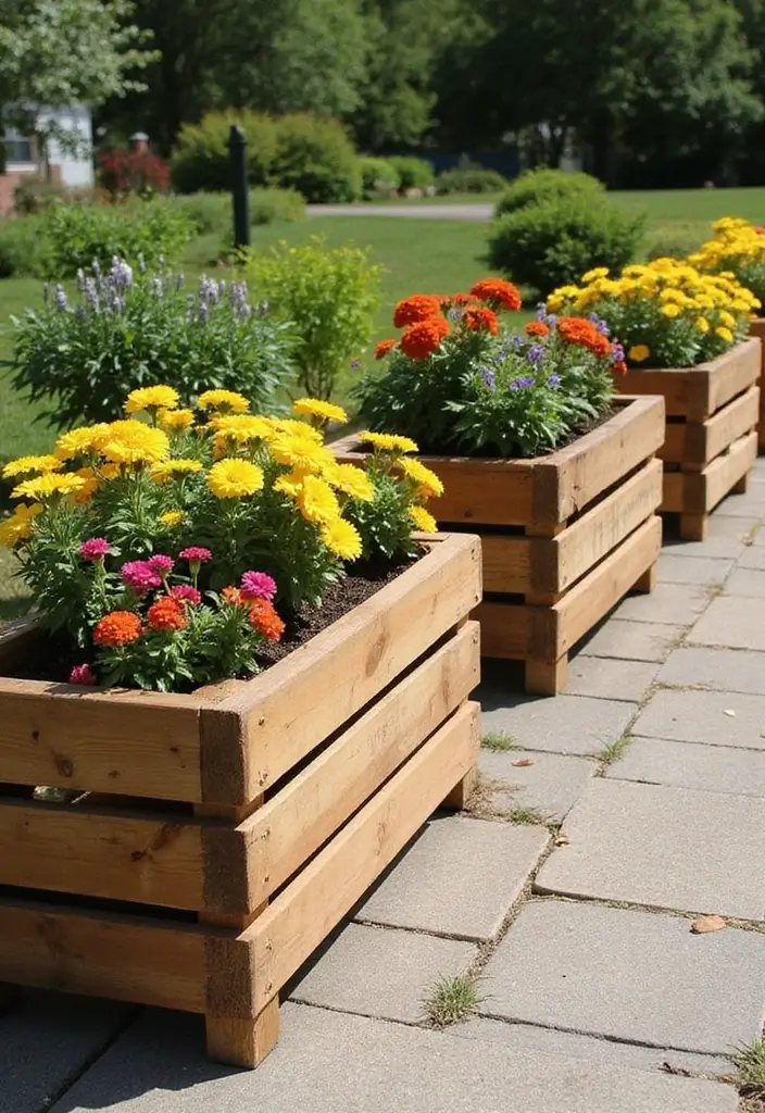 27 Pallet Raised Garden Bed DIY Projects You Can Try This Weekend - 12. Pallet Planter Boxes