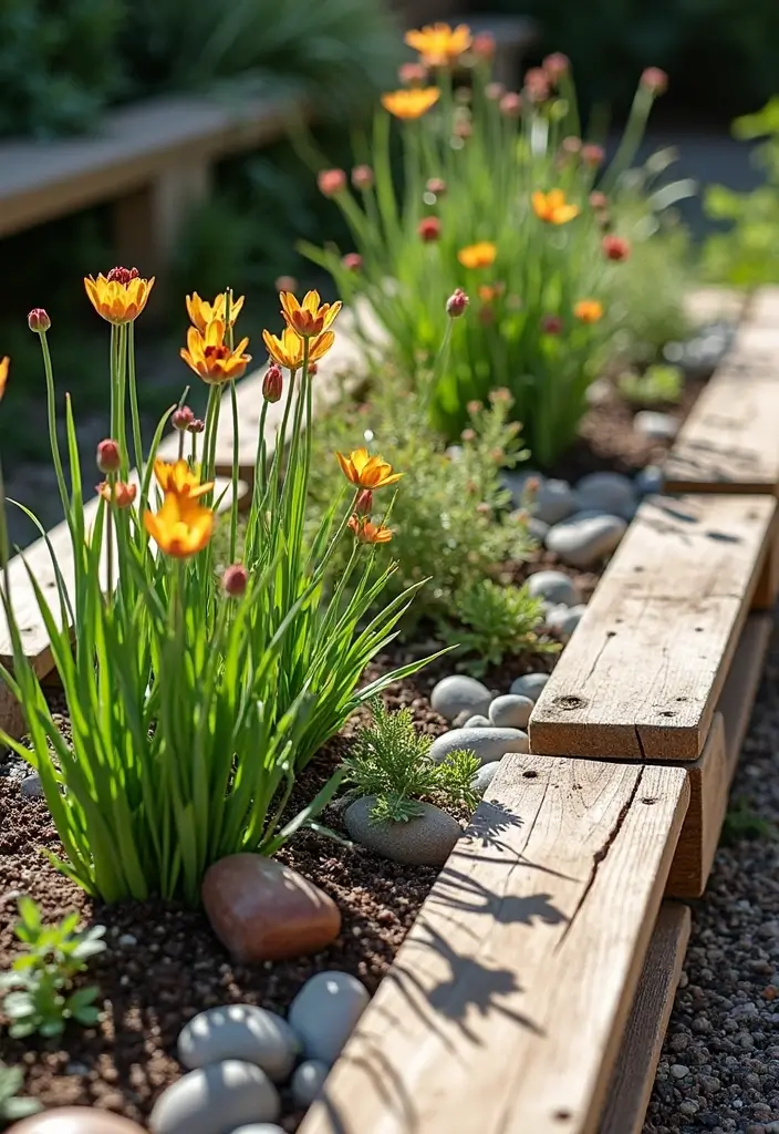27 Pallet Raised Garden Bed DIY Projects You Can Try This Weekend - 22. Pallet Rain Garden