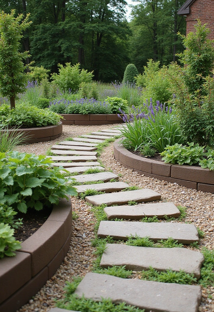 27 Raised Garden Bed DIY Ideas for Every Skill Level - 21. Raised Bed with Garden Pathways