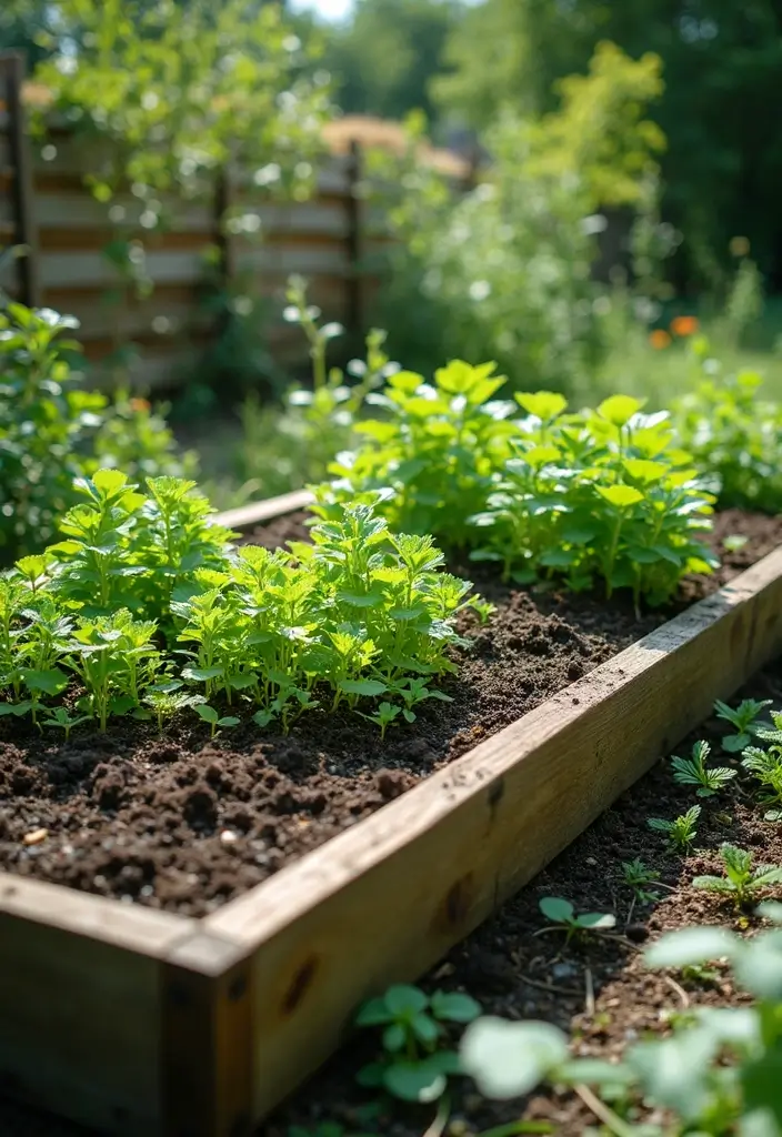 27 Raised Garden Bed DIY Ideas for Every Skill Level - 23. DIY Rainwater Harvesting Bed