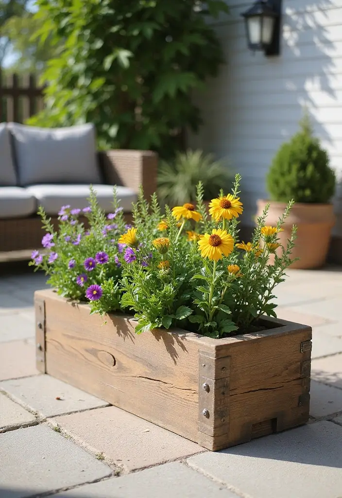 27 Raised Garden Bed DIY Ideas for Every Skill Level - 6. DIY Planter Box