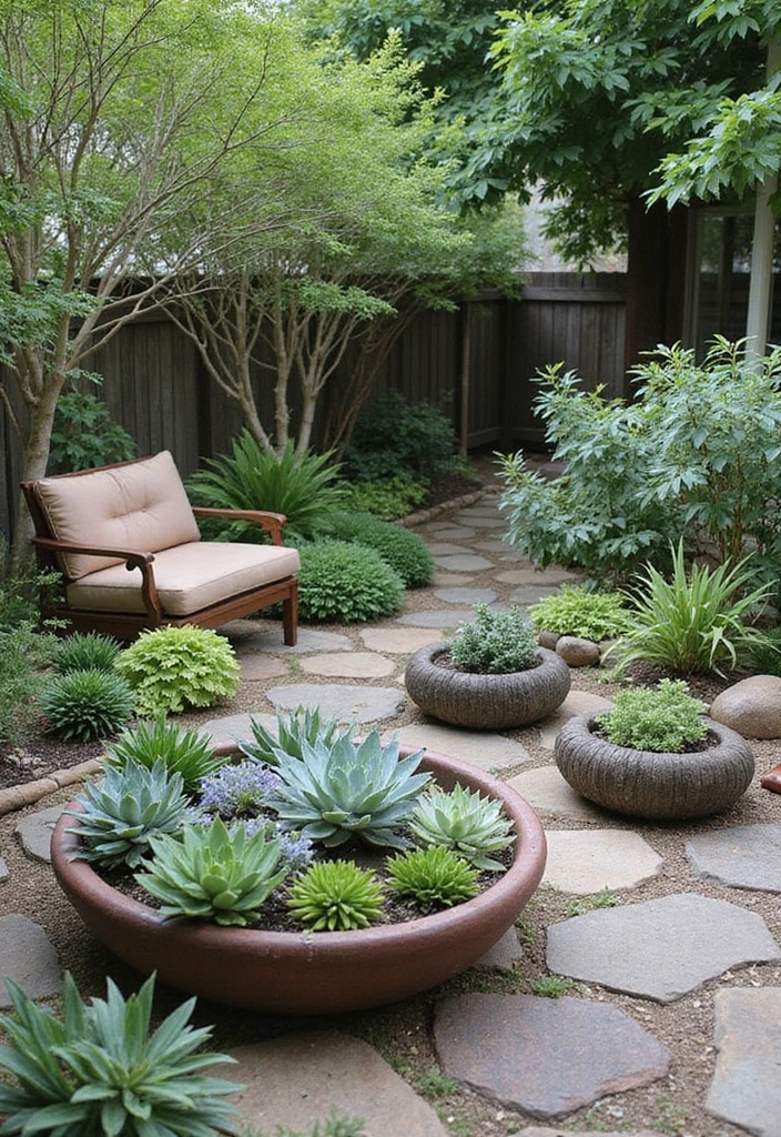 28 DIY Fairy Garden Ideas: Homemade Designs for Every Season - 15. Garden Oasis