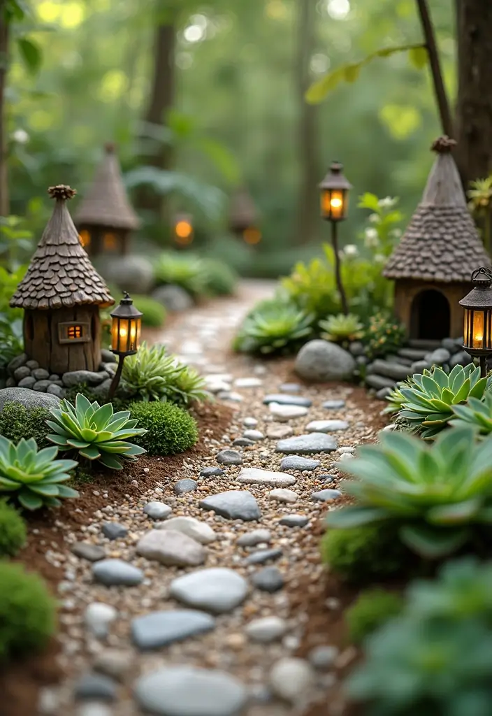 28 DIY Fairy Garden Ideas: Homemade Designs for Every Season - 5. Enchanted Garden Path