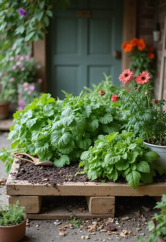 28 Raised Garden Beds DIY Vegetables You Can Build at Home - 2. Pallet Garden Beds