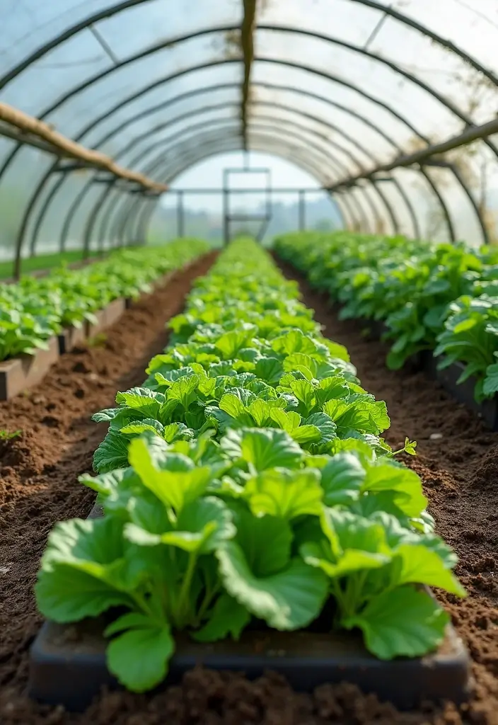 28 Raised Garden Beds DIY Vegetables You Can Build at Home - 23. Greenhouse Raised Beds