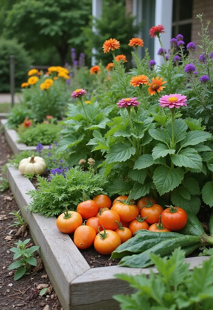 28 Raised Garden Beds DIY Vegetables You Can Build at Home - 5. Corner Garden Beds