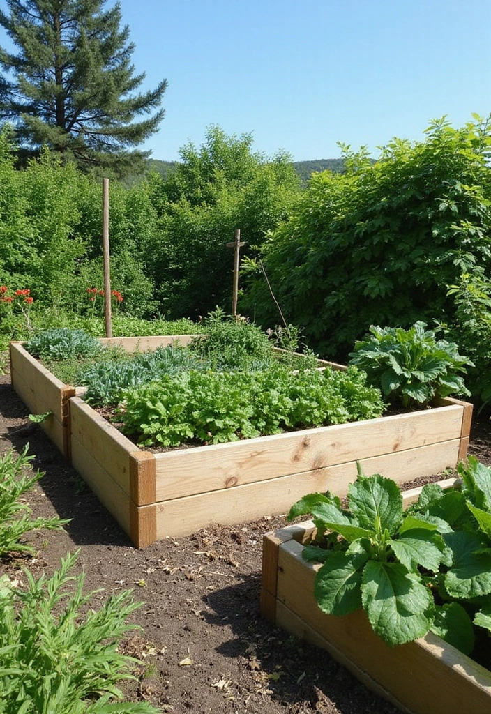 30 Cheap Raised Garden Beds DIY Plans for Any Backyard - 5. Raised Bed with Reinforced Edging