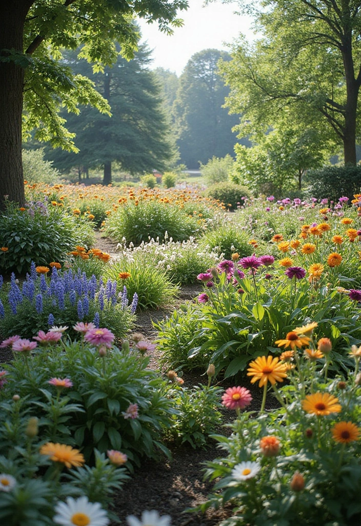 30 DIY Flower Garden Ideas to Brighten Up Your Space - 19. Shadow Flower Gardens