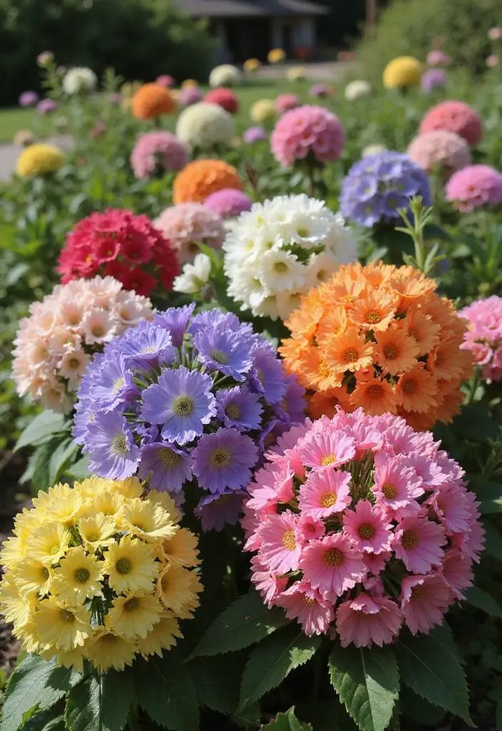 30 DIY Flower Garden Ideas to Brighten Up Your Space - 20. Flower Spheres