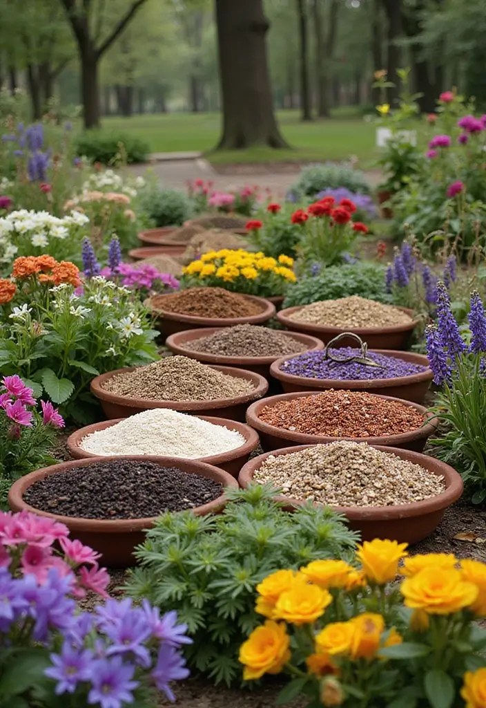 30 DIY Flower Garden Ideas to Brighten Up Your Space - 29. Potpourri Gardens