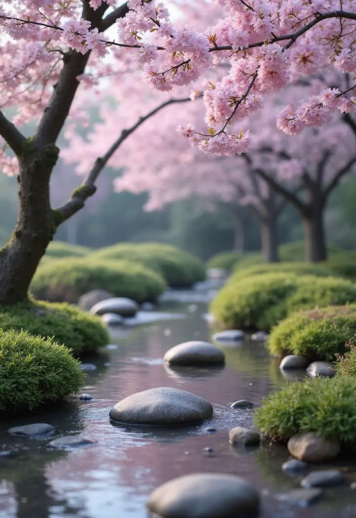 30 DIY Flower Garden Ideas to Brighten Up Your Space - 30. Zen Flower Gardens