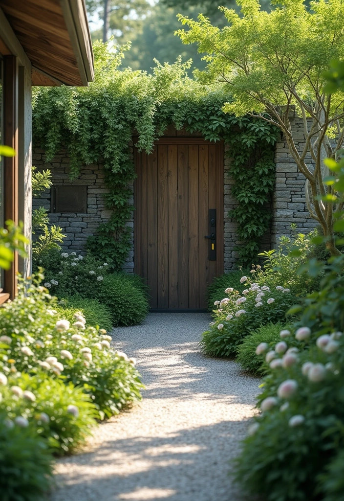 30 DIY Garden Fence Cheap Simple Solutions for Small Yards - 26. Galaxy Stone Fence