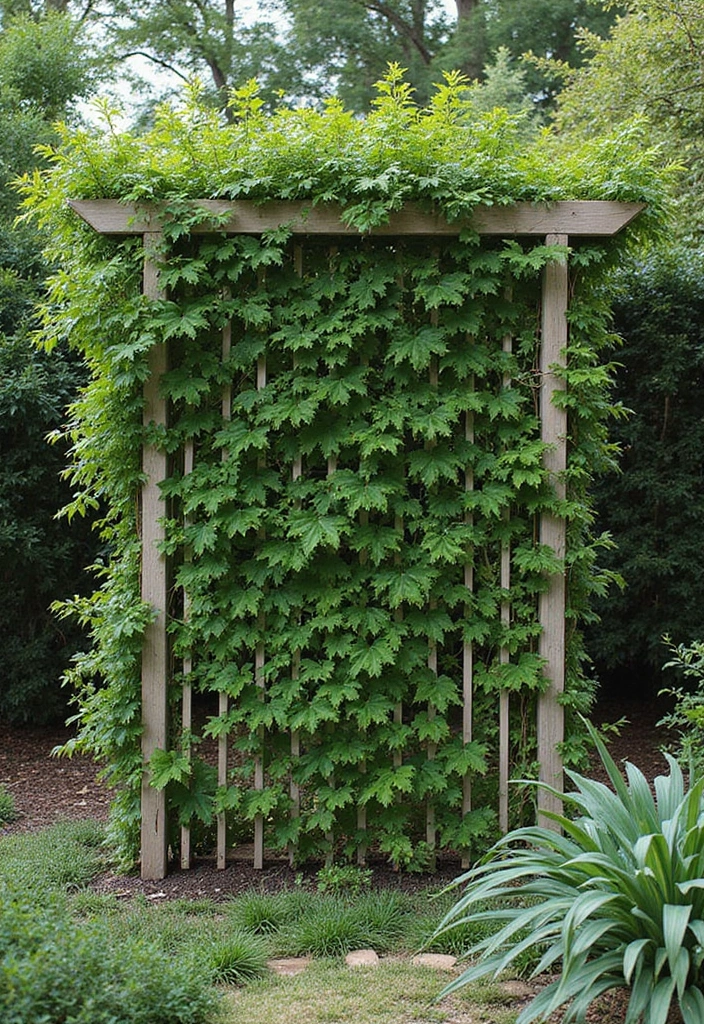 30 DIY Garden Trellis Ideas for Creative Vertical Gardens - 26. Trellis Screens