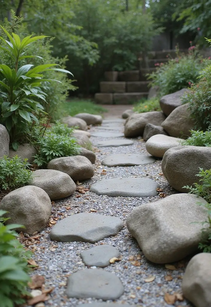 30 DIY Small Garden Ideas to Transform Limited Spaces - 25. Rock Garden