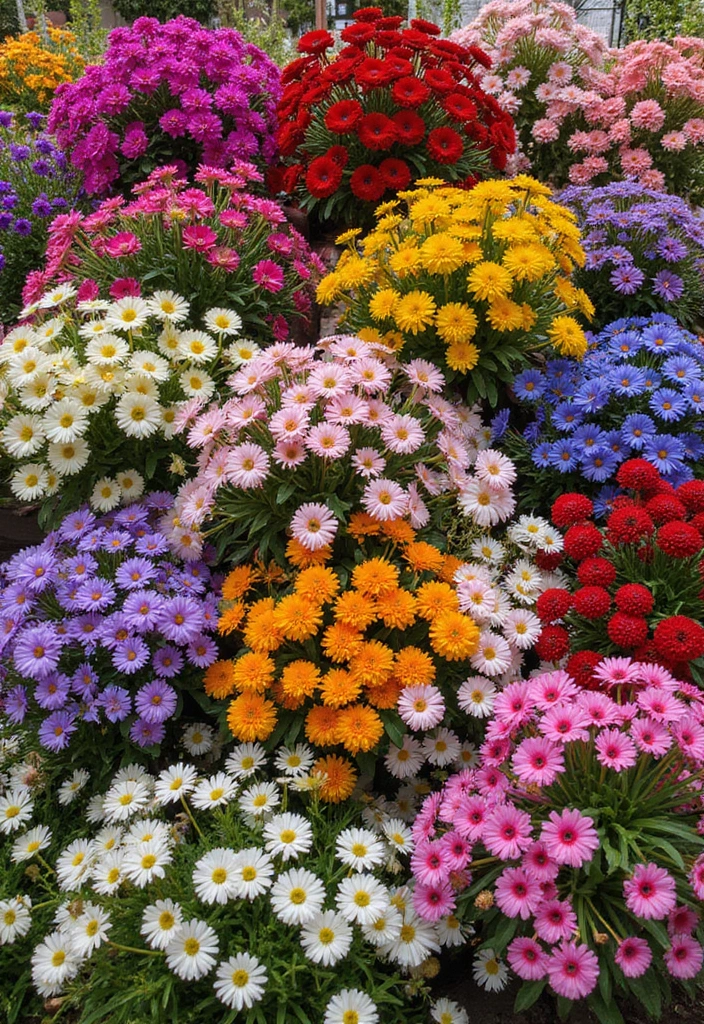 30 DIY Vertical Garden Wall Ideas to Maximize Space - 17. Vertical Flower Wall