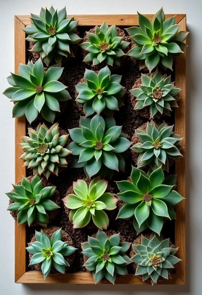 30 DIY Vertical Garden Wall Ideas to Maximize Space - 18. Vertical Cactus Garden
