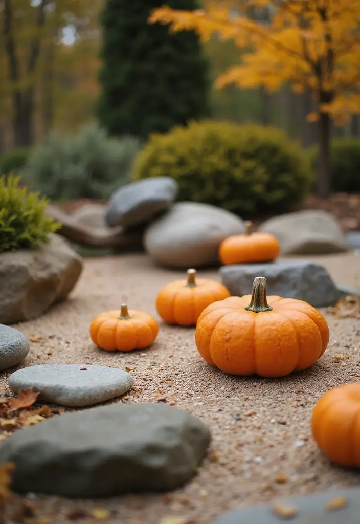 30 DIY Zen Garden Mini Projects for Calm and Relaxation - 25. Seasonal Zen Garden Decor