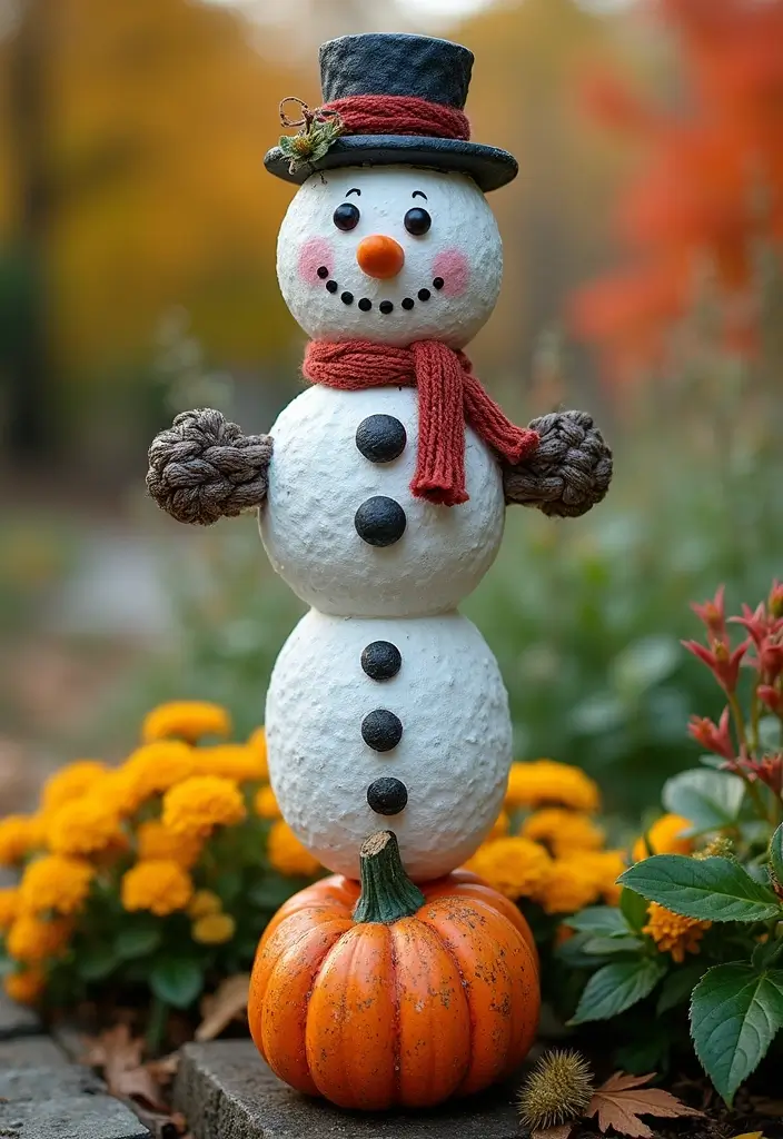 30 Garden Totem Poles DIY Yard Art Ideas to Brighten Your Space - 6. Seasonal Themed Totems