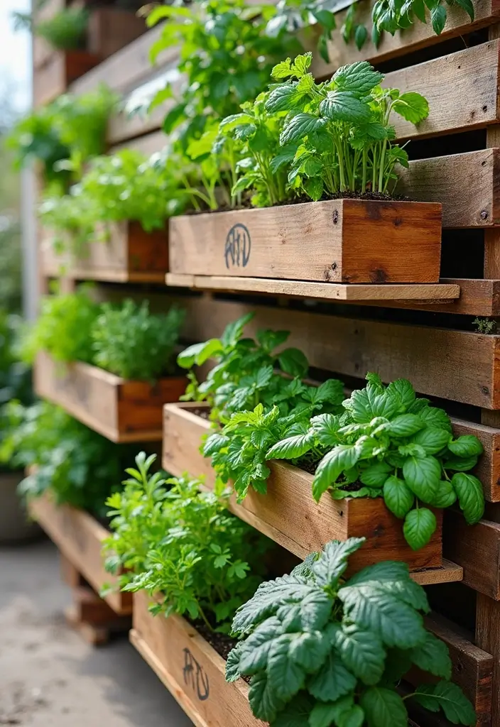 30 Raised Garden Beds DIY Layout Ideas for Perfect Harvests - 1. Stacked Pallet Gardens