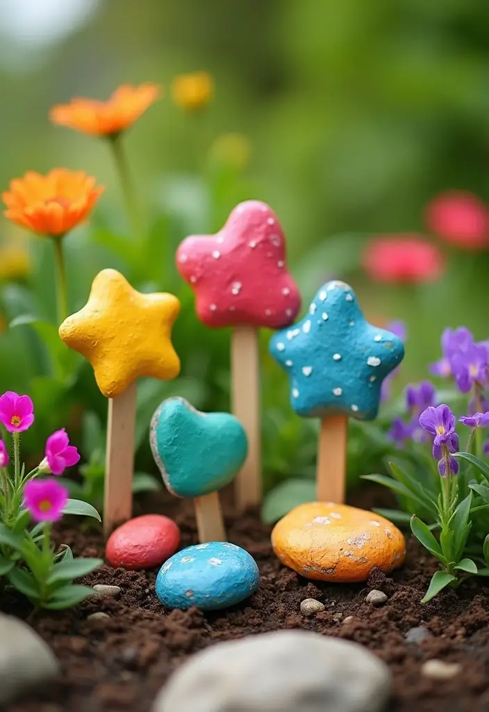 30 Small Backyard Ideas on a Budget DIY Simple Garden Design Inspirations You’ll Love - 11. DIY Garden Markers