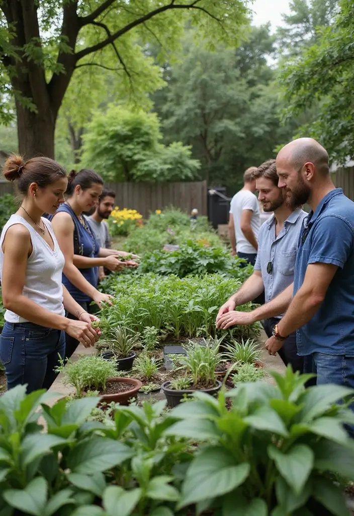 30 Small Backyard Ideas on a Budget DIY Simple Garden Design Inspirations You’ll Love - 29. Plant Swap Event