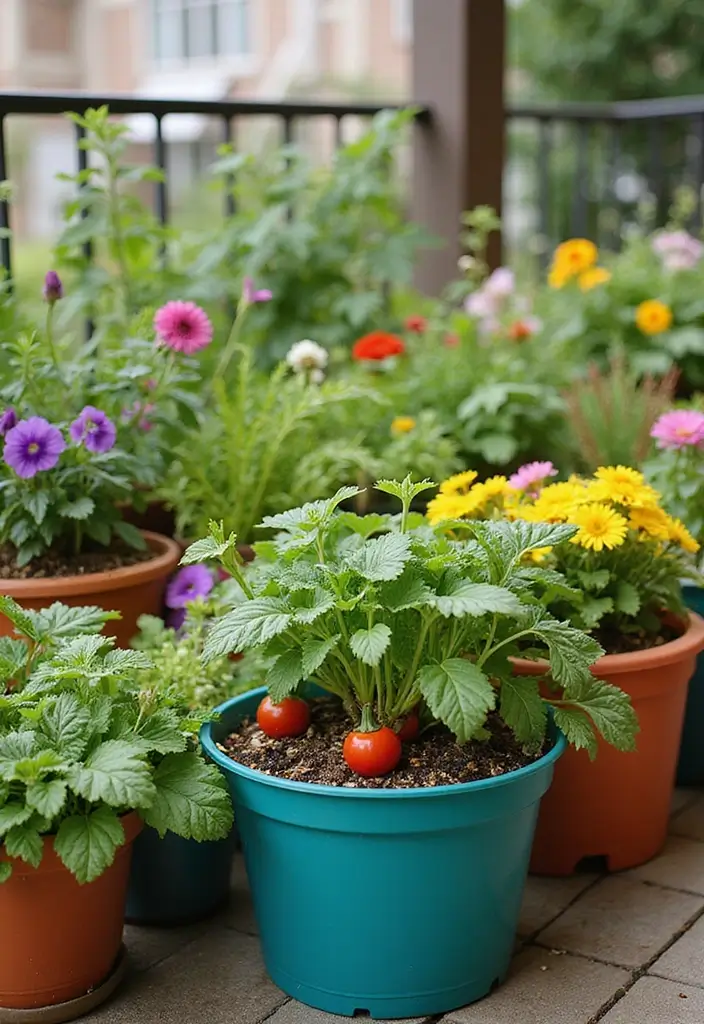 30 Small Backyard Ideas on a Budget DIY Simple Garden Design Inspirations You’ll Love - 5. Container Gardening