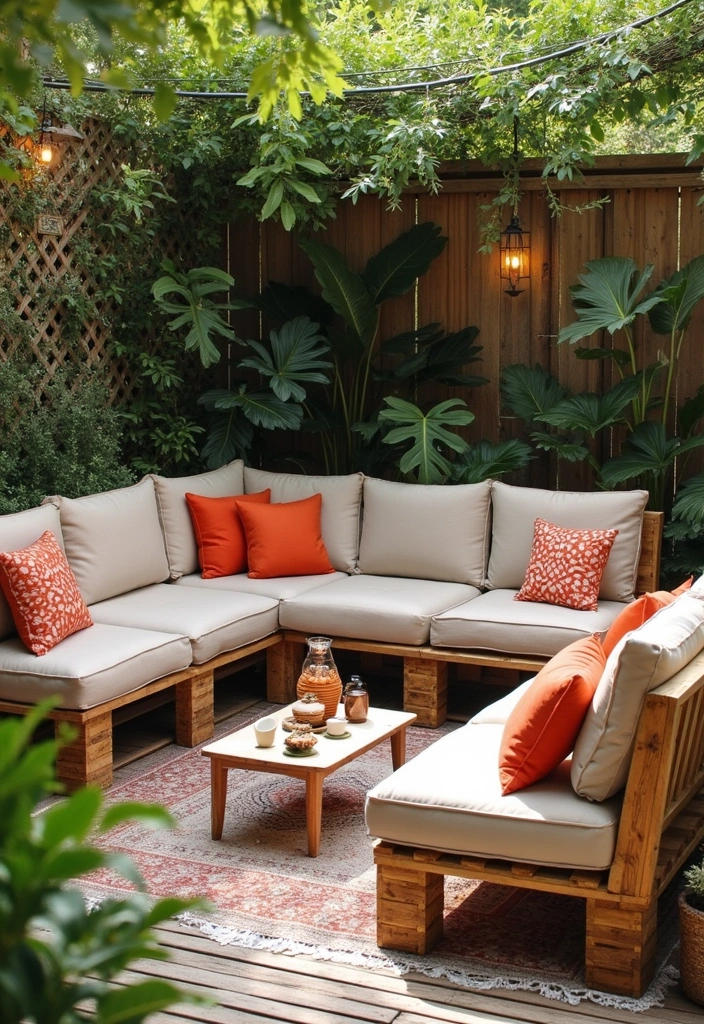 30 Small Backyard Ideas on a Budget: DIY Simple Garden Design Projects to Inspire You - 2. Pallet Furniture