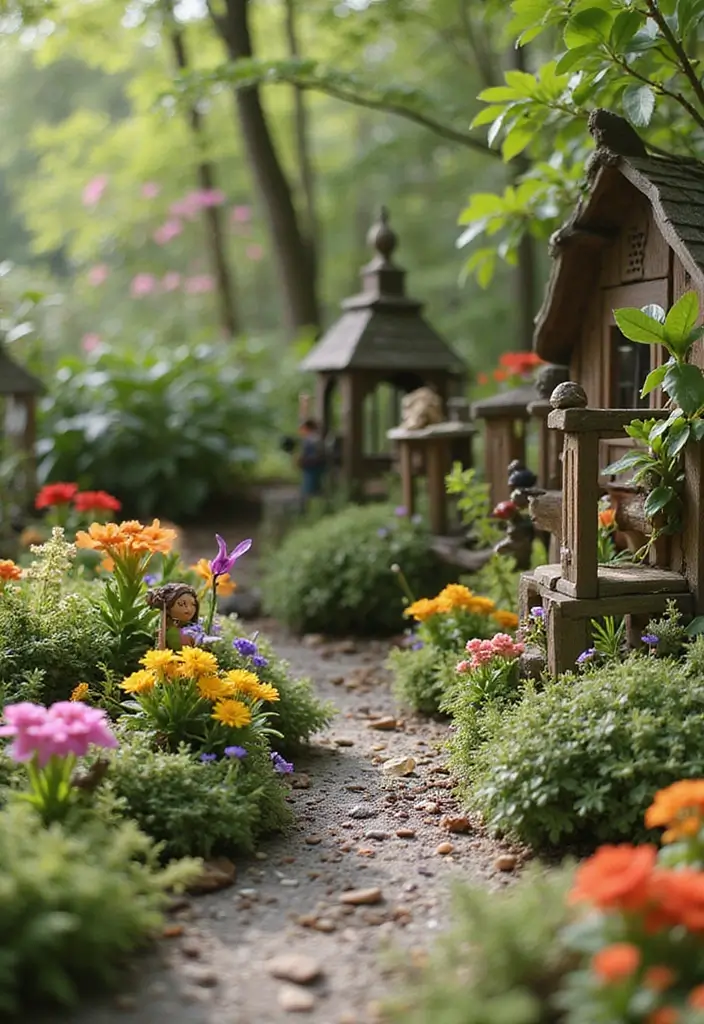 30 Yard Art DIY Garden Projects That Add Creative Charm - 24. DIY Fairy Garden