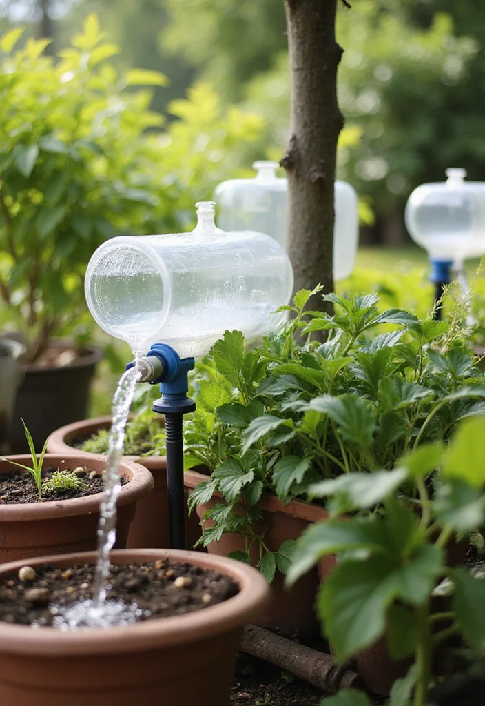 Adorable Home Garden Ideas Game: A Playful Guide with 18 Creative Concept Inspirations - 13. DIY Drip Irrigation