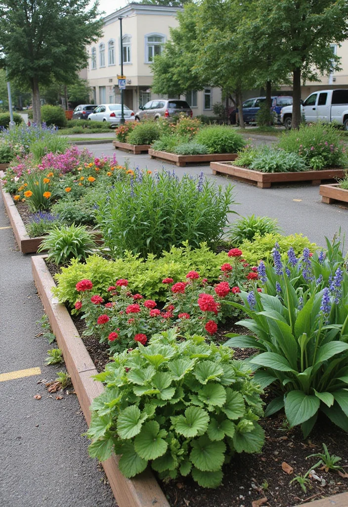 Car Parking Design Home Garden: A Functional Guide with 18 Seamless Integration Inspirations - 8. Raised Garden Beds