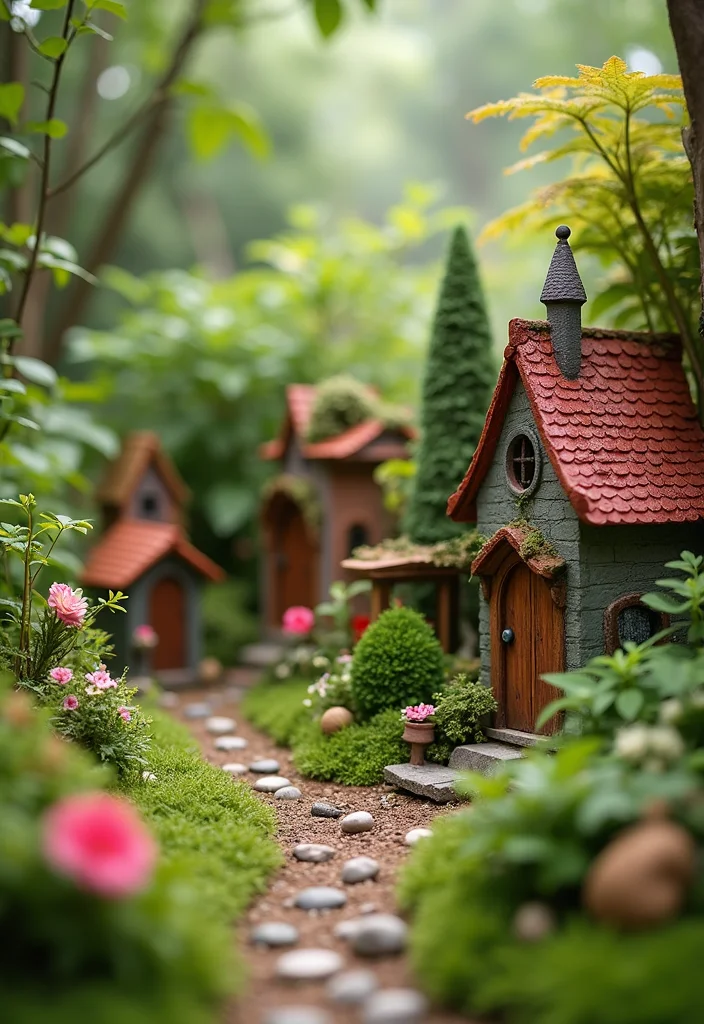 Corner Garden Ideas Landscape Design: A Creative Guide with 19 Space-Saving Inspirations - 9. Fairy Garden