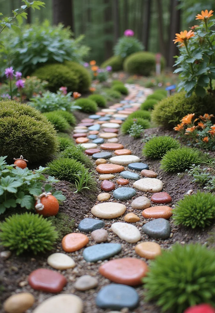DIY Fairy Garden Ideas: A Creative Guide with 17 Miniature Fantasy Inspirations - 3. Enchanted Pathways