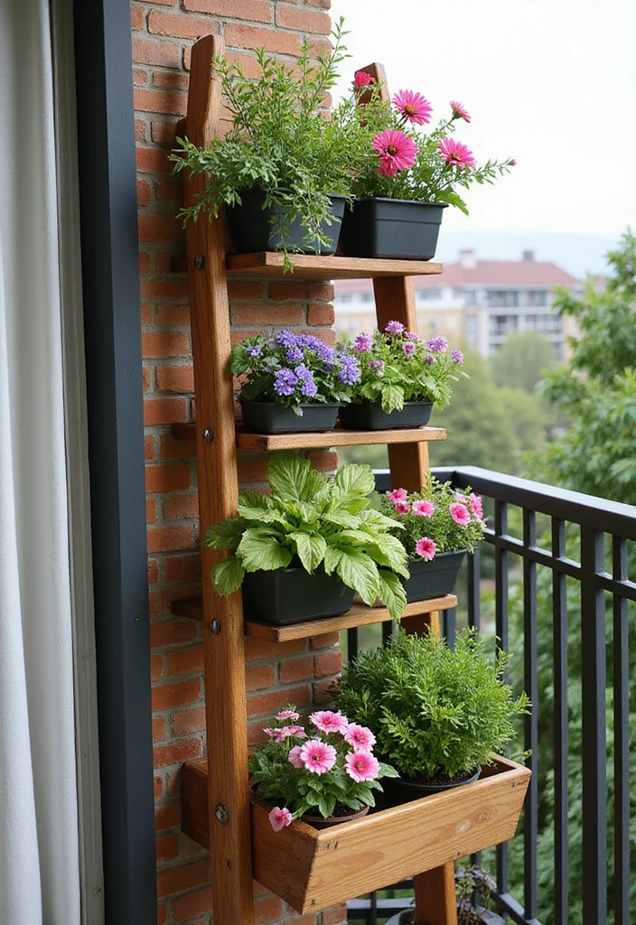 DIY Raised Garden Bed: A Step-by-Step Guide with 17 Creative Build Inspirations - 2. Vertical Garden Bed for Small Spaces
