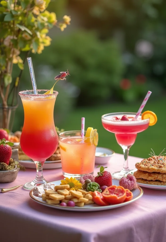 Fairy Garden Theme Party: A Fantasy Guide with 19 Playful Enchanted Inspirations - 10. Enchanted Garden Refreshments