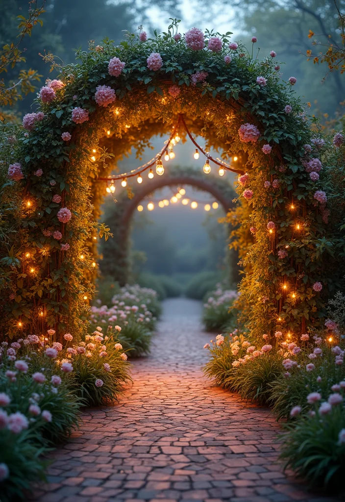 Fairy Garden Theme Party: A Fantasy Guide with 19 Playful Enchanted Inspirations - 17. A Magical Entryway