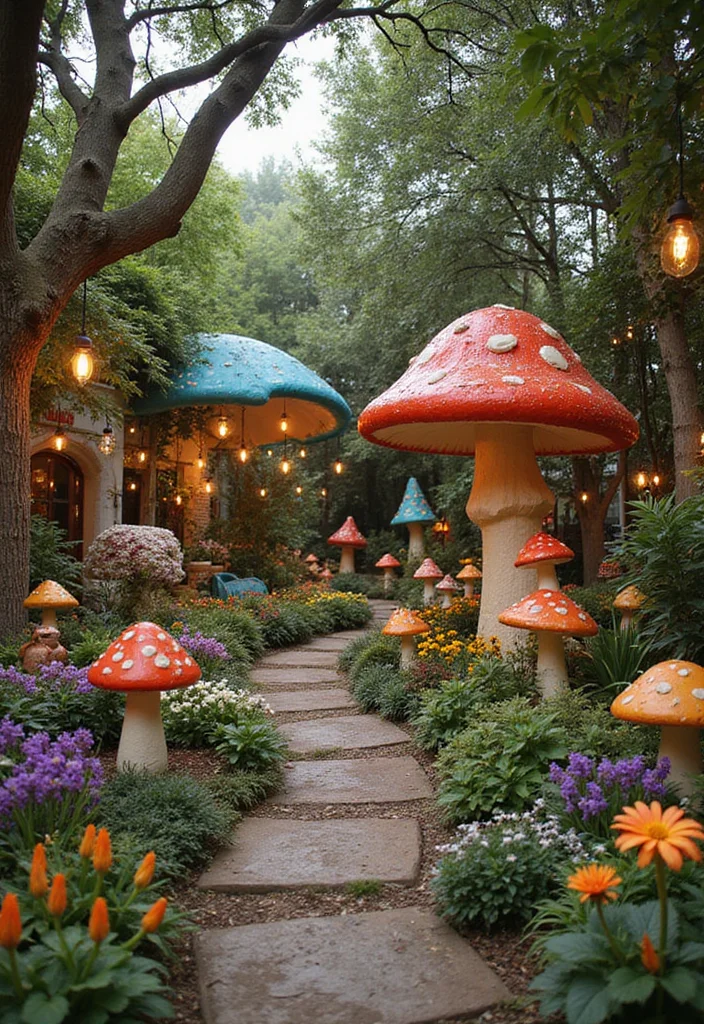 Fairy Garden Theme Party: A Fantasy Guide with 19 Playful Enchanted Inspirations - 2. Whimsical Garden Decor